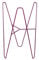 Elho Loft Urban Rahmen 40 - Maulbeer - Draußen - L 32.5 x W 32.5 x H 51.2 cm