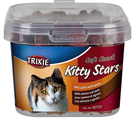 TRIXIE 3 Stück Soft Snack Kitty Stars Katzensnacks 3 x 140 g