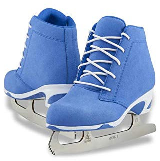 Jackson Ultima Softec Damen Eiskunstlaufschuhe Diva, Blau, 7 (DV3000)