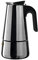LEONARDO HOME 018772 CAFFÈ PER ME Espressobereiter 0,3l, 18/8 Edelstahl, Silber