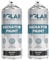 Polar Satin Black Radiator Spray Paint - 2 x 400ml | Heat Resistant up to 100ºC | Quick Drying & No Primer needed | Exterior Surfaces of Radiators & Hot Water Tanks | Heat Resistant Radiator Paint