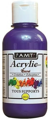 Peinture Acrylique - 200ml - Lilas Nacré - ACE245