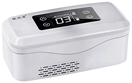 GEREP Insulina Nevera Viaje Caso Bolsa para Diabetic Insulina Refrigerador para los Diabéticos que llevan Trabajo, Hogar, Escuela, Oficina/B / 209×90×99mm