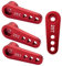 4Pcs Metal 25T Servo Horn 25 Zähne Lenkarm Kompatibel mit Futaba Savox Power HD HSP Servos Motor Ersatz für Wltoys Himoto Redcat Traxxas Axial 1/8 1/10 Auto LKW