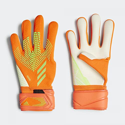adidas Unisex-Adult Goalkeeper Gloves Pred Gl LGE, Solred/Tmsogr/Tmsogr, HC0606, 10 EU
