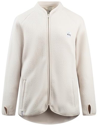 Eivy Damen Redwood Sherpa Jacket Fleece, Faded Cloud, S EU