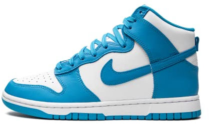 Nike DD1399 Dunk High Retro Uomo, Laser Blue/Laser Blue-White EU 43