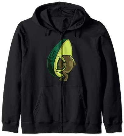 Avocado-Rucksack-Spielraum Reisende und Avocado-Liebhaber Kapuzenjacke