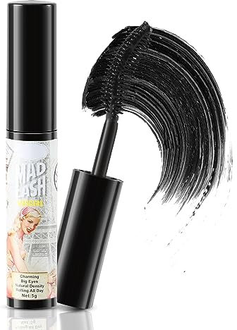 Boobeen Mascara Colorato Volume e Lunghezza, Mascara Ciglia Impermeabile con Pennello, Crea Trucco Ciglia Naturale 3D, Senza Sbavature