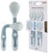 reer Set di posate per bambini e neonati, 2 pezzi, cucchiaio e forchetta, colore: blu