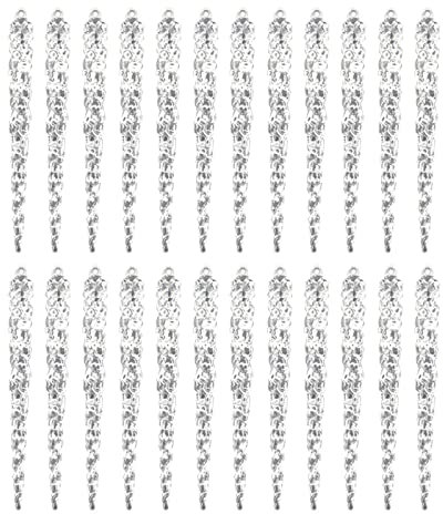 FGUUTYM Zimmer Pflanzen mit 24 Stück Baby Hängeschaukel (Clear, One Size)