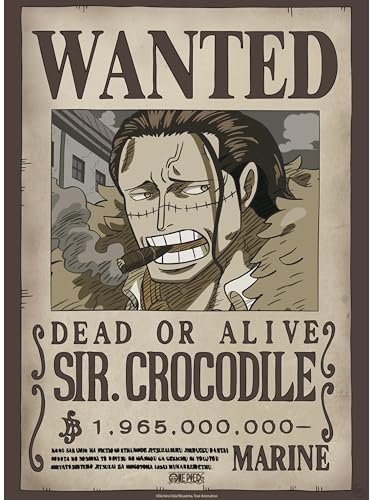 GB eye - ONE PIECE Poster Wanted Crocodile Wano (52x38cm)
