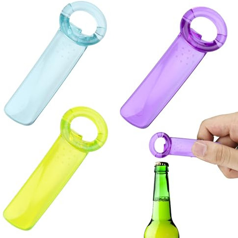3 Stück Glasöffner Schraubdeckelöffner, Deckelöffner für Schraubgläser, Transparent öffner für Schraubgläser für Ältere Menschen, Kinder, Frauen, Schwache Hände (Blau, Grün und Lila)