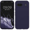 kwmobile Handyhülle kompatibel mit Google Pixel 8a Hülle - Handy Case aus weichem Silikon in Deep Ocean