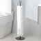 Toilet Roll Holder Free-Standing, Toilet Paper Storage Holder Stand with Reserve Function, Holds 5-6 Rolls