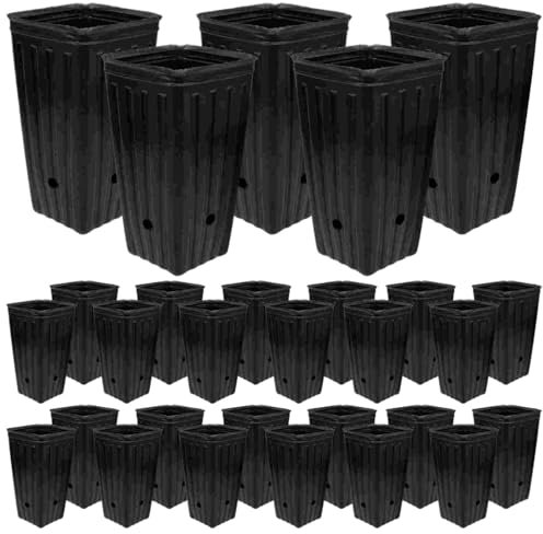 SUBLXPoten Maceta Alta Plantas en Maceta de plántulas Altas, Taza for Cultivo, Bolsa for macetas for Plantar en vivero