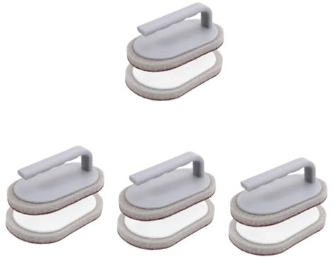 Ipetboom 4sets Sponge Scrub Pot Dishwashers Cleaning Scrub Brush Cleaning Sponges Wok Washing Sponges Sponge Dish Sponge for Dishes Dish Sponge Sponges for Cleaning Kitchen Sponge 2pcs*4