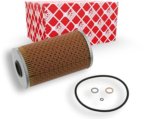 febi bilstein 26691 Ölfilter mit Dichtringen, 1 Stück | Kompatibel mit: BMW 3, 3 Touring, 5, 5 Touring, LAND ROVER RANGE II, OPEL OMEGA B, OMEGA B Caravan