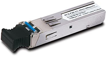 Planet 100 Mbps SFP Module Up to 20km Singlemode LC Duplex Connector 100Base-FX