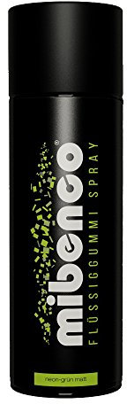 Mibenco Flüssiggummi Spray / Sprühfolie Neon-Grün Matt 400 ml