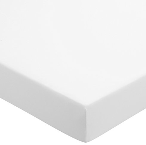 Helena Springfield 50/50 Polycotton White Fitted Sheets King 153 x 190 x 28cm