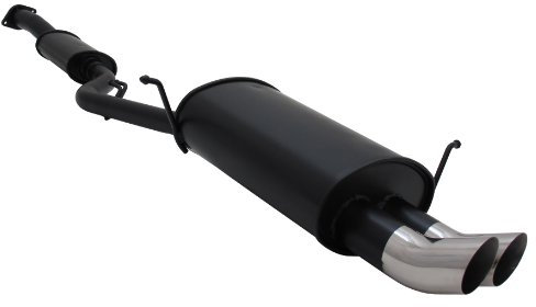Novus Sportauspuff Gruppe N 2x76mm DTM