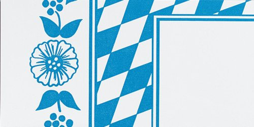 Mitteldecke - bayrisch - Dunicel - 84 x 84 cm - 100 Stück/Karton