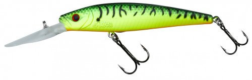 Gunki Mothra 90F Wobbler , Pezon Michel Farbe:Mat Fire Tiger