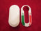 Guscio Cover Chiave con Logo Bandiera Italiana Compatibile con Fiat 500 Panda Punto 500L Lancia Ypsilon Delta Scocca per Telecomando Auto idea regalo