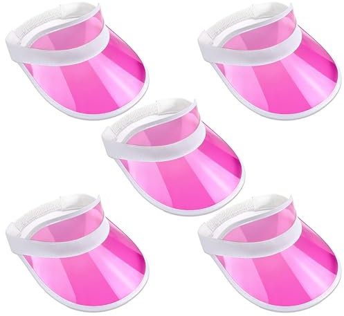 The Glowhouse 5 x Viseras para el Sol Rosa neón