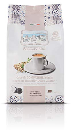 96 Capsules Di Ginseng - Comp. Dolce Gusto - Gattopardo