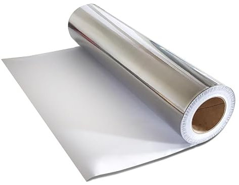 Calorique Alufolie, selbstklebend 550 mm - laufende Meter Rollware (25m)