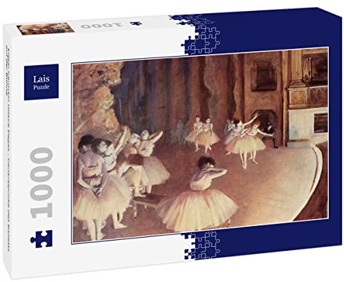Lais Puzzle Edgar Germain Hilaire Degas - Generalprobe des Balletts auf der Bühne 1000 Teile
