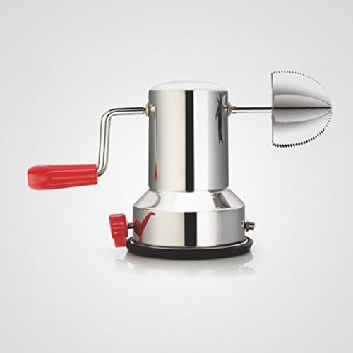 Stainless Steel Coconut Scraper - Vacuum Suction Base Rust Proof Powder Maker, Desiccated Quality Tested