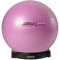 Pezzi - Gymnastikball Original Pezziball MAXAFE 42cm mit Ballschale – Sitzball für Therapie, Sport & Büro - Universeller Trainingsball aus robustem Flexton Silpower® belastbar bis 400 kg – Violett