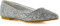 ESSEX GLAM Womens Pointed Toe Flats Wedding Shoes Sparkly Glitter Slip On Ballet Pumps Shoes Size 3-8