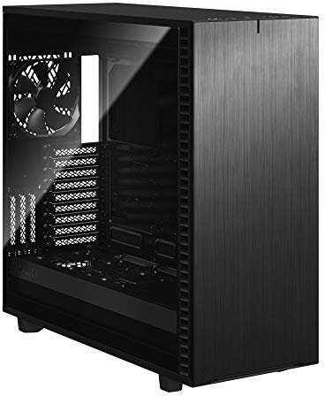 Fractal Design Define 7 XL Black Brushed Aluminum/Steel E-ATX Silent Modular Tempered Glass Window Full Tower Computer Case