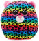 TY Leopard - Squish-A-Boo 20cm, 2007554, Mehrfarbig