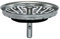 MINISMUS Bouchon Évier Cuisine Filtre avec Goupille Réglable - Universel Cuisine Bouchon Évier, Panier Crépine Pop-Up, Inoxydable, Compatible Lave-Vaisselle (84mm)