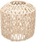 BESTonZON Makramee Lampenschirm Handgewebt Papierseil Boho Pendelleuchtenschirm Deckenleuchte Kronleuchter Lampenabdeckung B?hmisches Deko f¨¹r Wohnzimmer Schlafzimmer