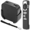 Pinowu TV Mount Compatible with 2022 Apple TV 4K, Wall Mount Bracket Holder with Black Silicone Remote Protective Case