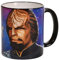 Elbenwald Star Trek Tasse mit Worf Motiv Rundumdruck Keramik 320 ml mehrfarbig