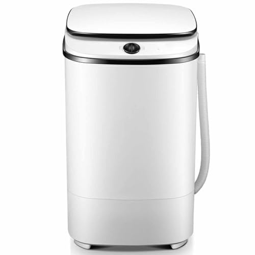 CASEGO Kleine halbautomatische Waschmaschine, schnelle Reinigung in 10 Minuten, integriertes Waschen und Trocknen, geeignet für verschiedene Szenarien (B)