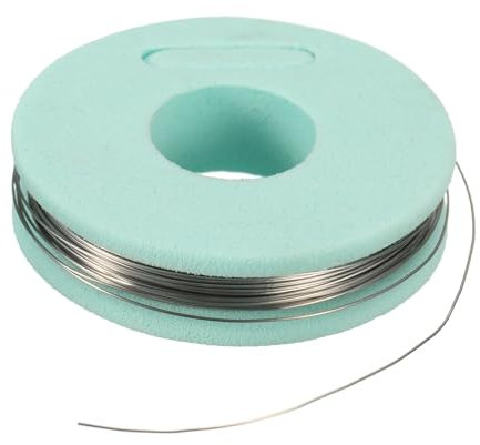 QUARKZMAN 2Pcs de Alambre de Resistencia de Calentamiento de Nichrome 80 de Calibre 29 33ft de Alta Temperatura para Reparación para Componentes Electrónicos