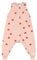 LÄSSIG Kinder Schlafoverall ärmellos 2,5 TOG atmungsaktiv aus Bio Baumwolle/Sleeping Jumper Heart peach rose, Größe 86/92