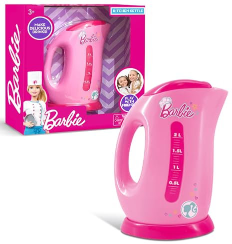 Barbie Kitchen Kettle | Kitchen Roleplay Toys | Imagination Play | Role Play Kids Toys| Pretend Play | Ages 3+ | By Sinco Creations, Vibrant Colors