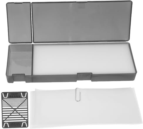 GRADENEVE Fournitures De Peinture Mini Palette De Peinture Palette Hydratante pour Plateau De Mélange De Pigments Sûr Efficace pour Les Modélistes