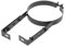 Generic Support de Tuyau de Cheminée, Collier de Serrage pour Tuyau de Fumée, Clip Réglable En Acier Inoxydable Robuste, Accessoires Portables, Support de Tuy