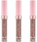 essence matte liquid eyeshadow, Lidschatten, Nr. 02, Braun, langanhaltend, abdeckend, schnelltrocknend, natürlich, vegan, wasserfest, ohne Mikroplastikpartikel, Nanopartikel frei, 3er Pack (3x3ml)