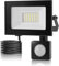 Bellanny Security Lights with Motion Sensor, 20W 2000LM LED Flood Lights, IP66 Waterproof PIR Lights with 120° Wide Lighting Angle, 6500K Daylight LED Sensor Flood Lights for Garden, Patio, Garage